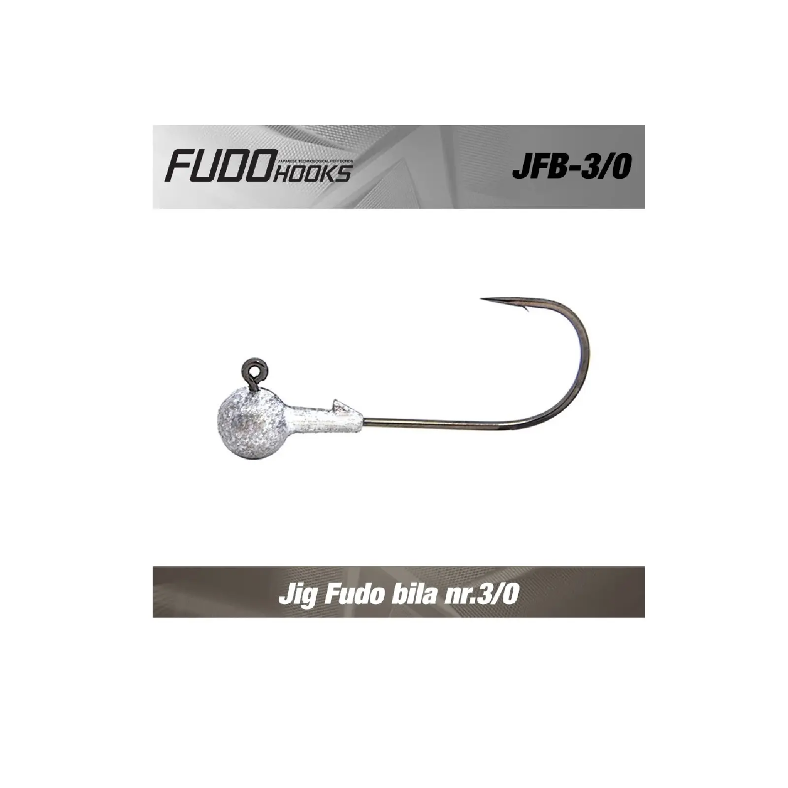 PESCUIT LA RAPITOR - Jig Fudo Nr.3/0 14g Black Nickel – Pescuit la Salau si Stiuca