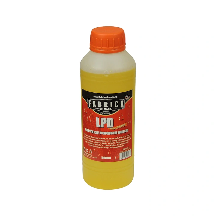 Aditivi Lichizi / CSL / SPD / LPD - Lapte de Porumb Ananas 500ml – aditiv lichid fructat pentru pescuit la crap