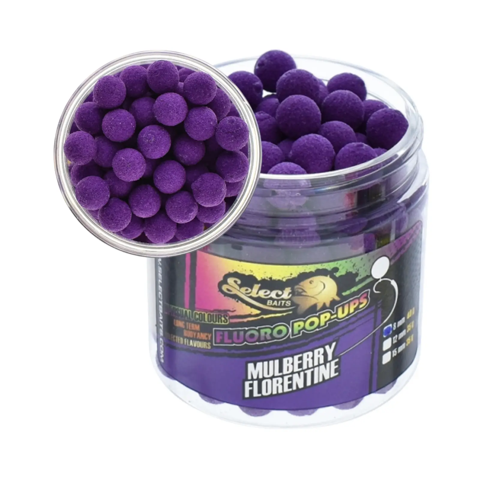 Micro Pop-up Select Baits  Mulberry Florentine 8mm Mov