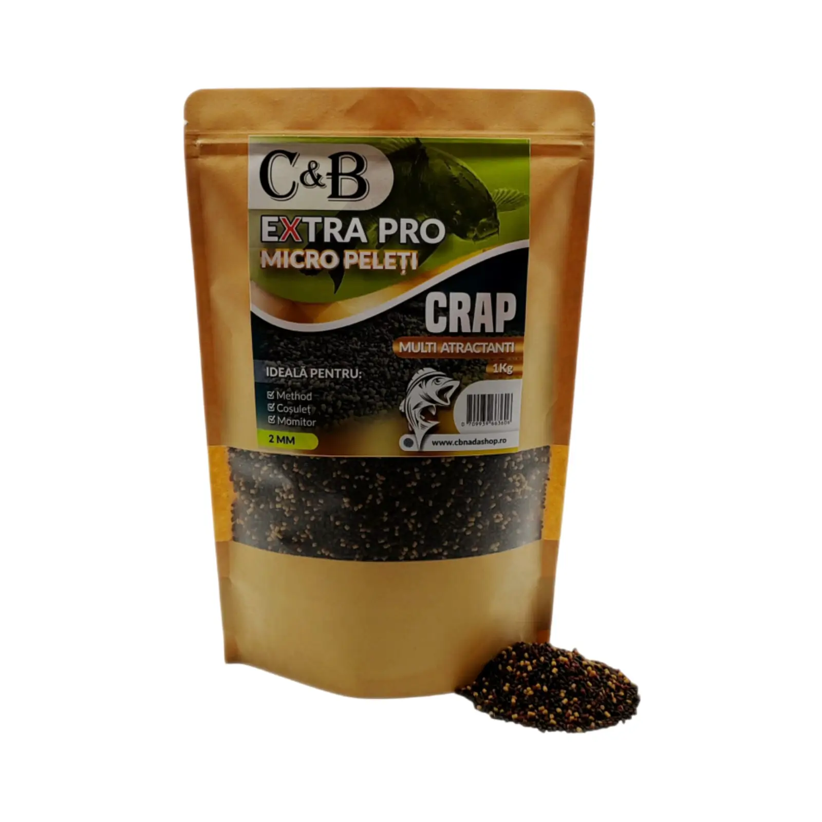 Pelete - Micropelete C&B Extra Pro Multicolor 2mm, 1kg