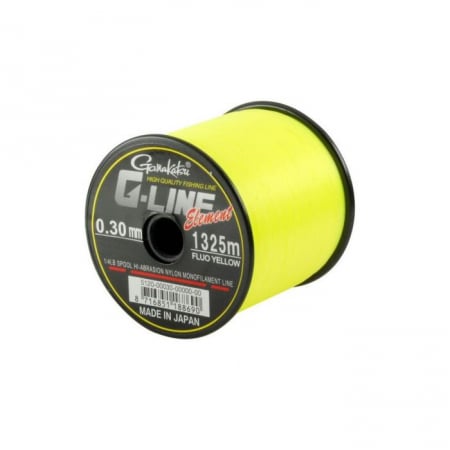 Monofilament Crap - Fir Monofilament Gamakatsu G-Line Element Yellow 0.35mm 920m Rezistent si Vizibil