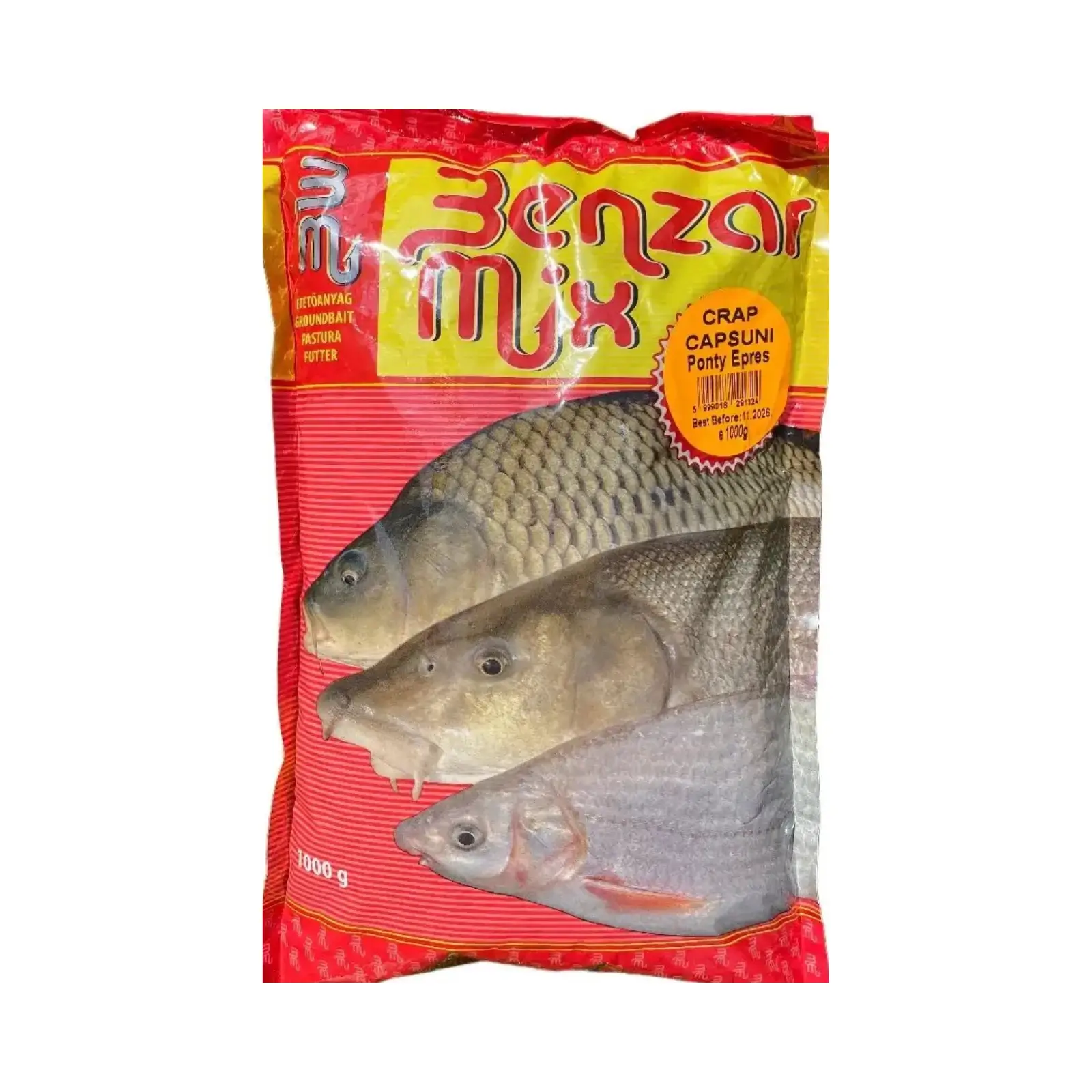 NADE-MOMELI - Nadă Benzar Mix 1kg – Mix Versatil pentru Crap, Caras
