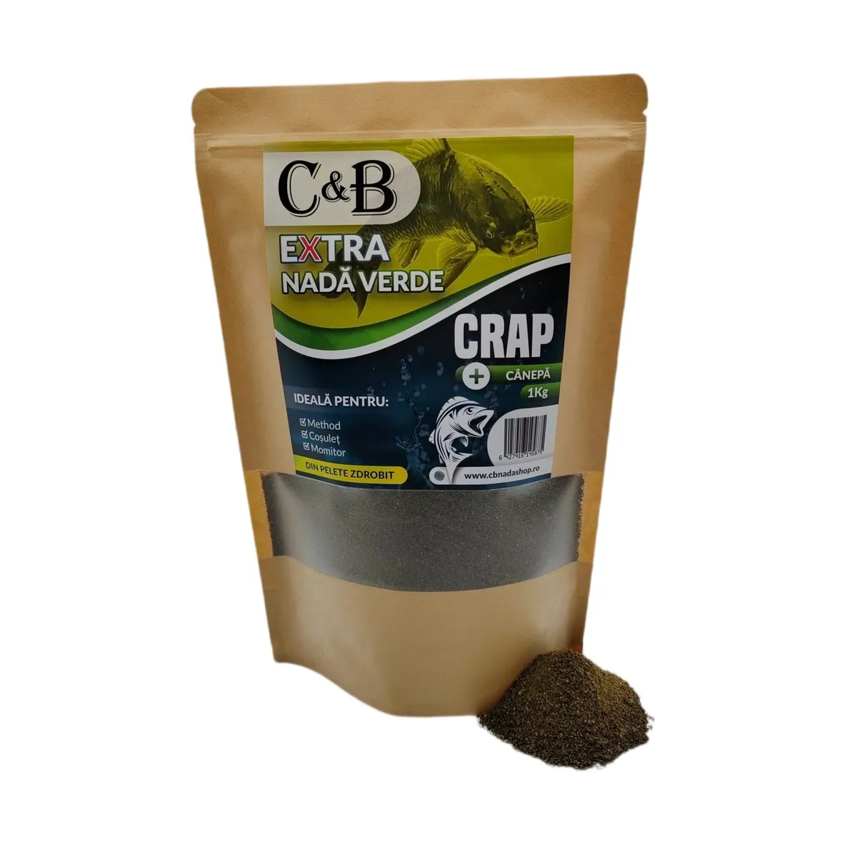 Nada-Crap-Caras - Nada C&B Extra Canepa 1kg