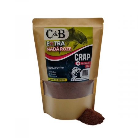 NADĂ ȘI MOMELI - Nada C&B Extra Căpsună 1kg