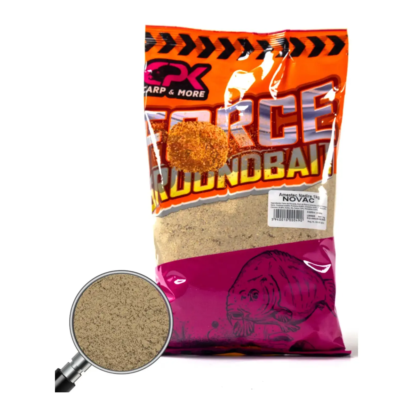 Nadă, Groundbait și Stick Mix - Nadă CPK Force Novac 1kg