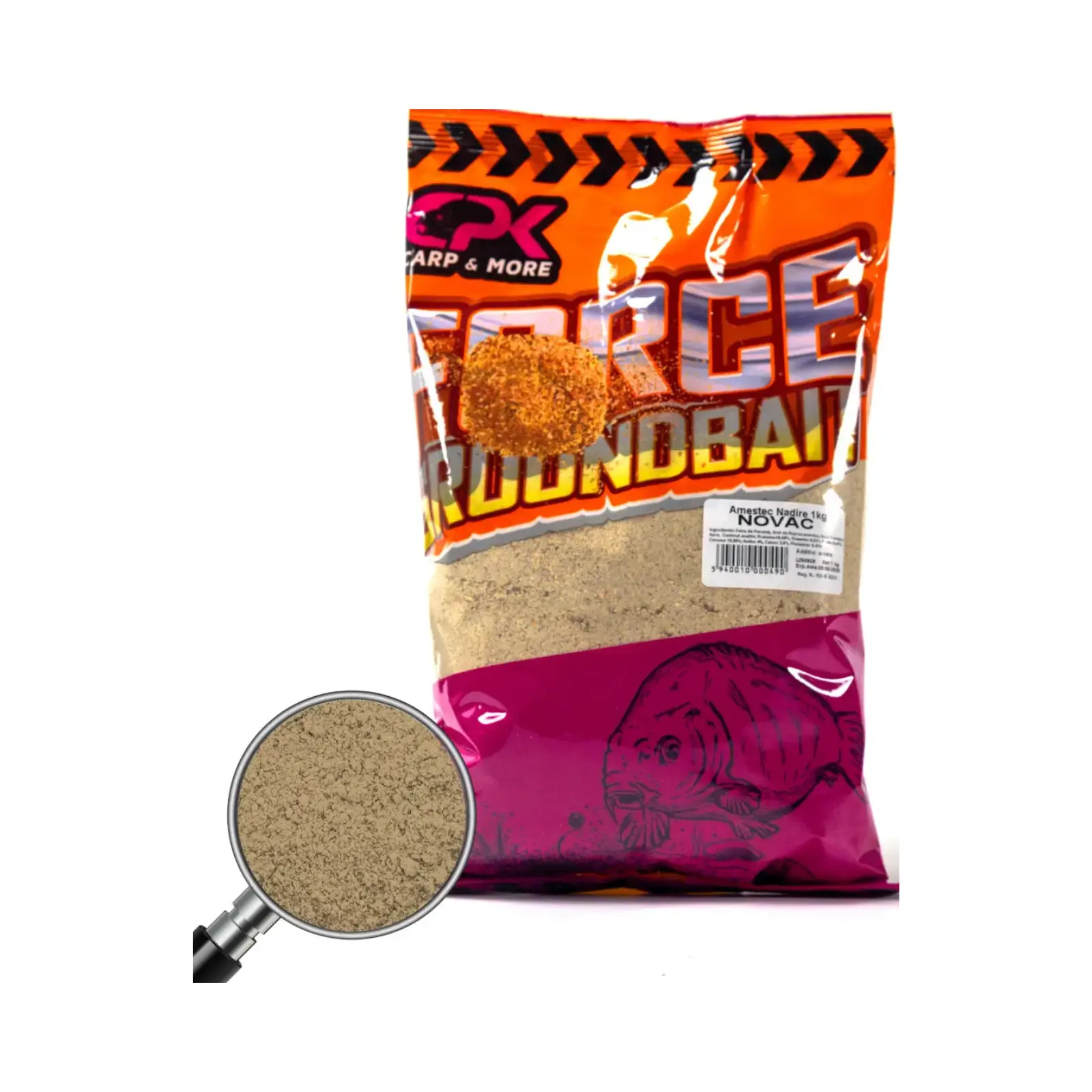 Nadă, Groundbait și Stick Mix - Nadă CPK Force Novac 1kg