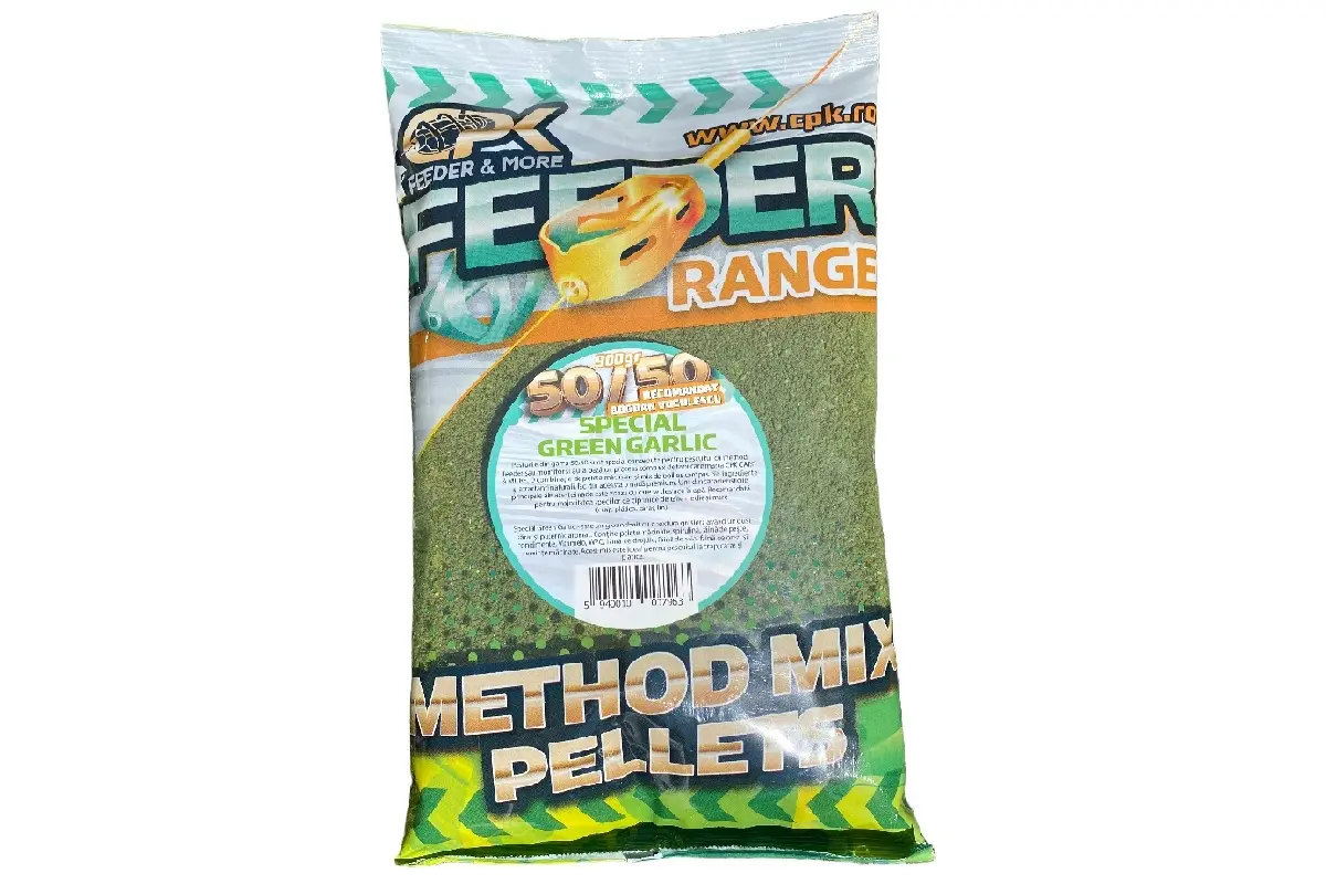 Nada-Crap-Caras - Nada CPK Method Feeder 50/50 Green Garlic 900g