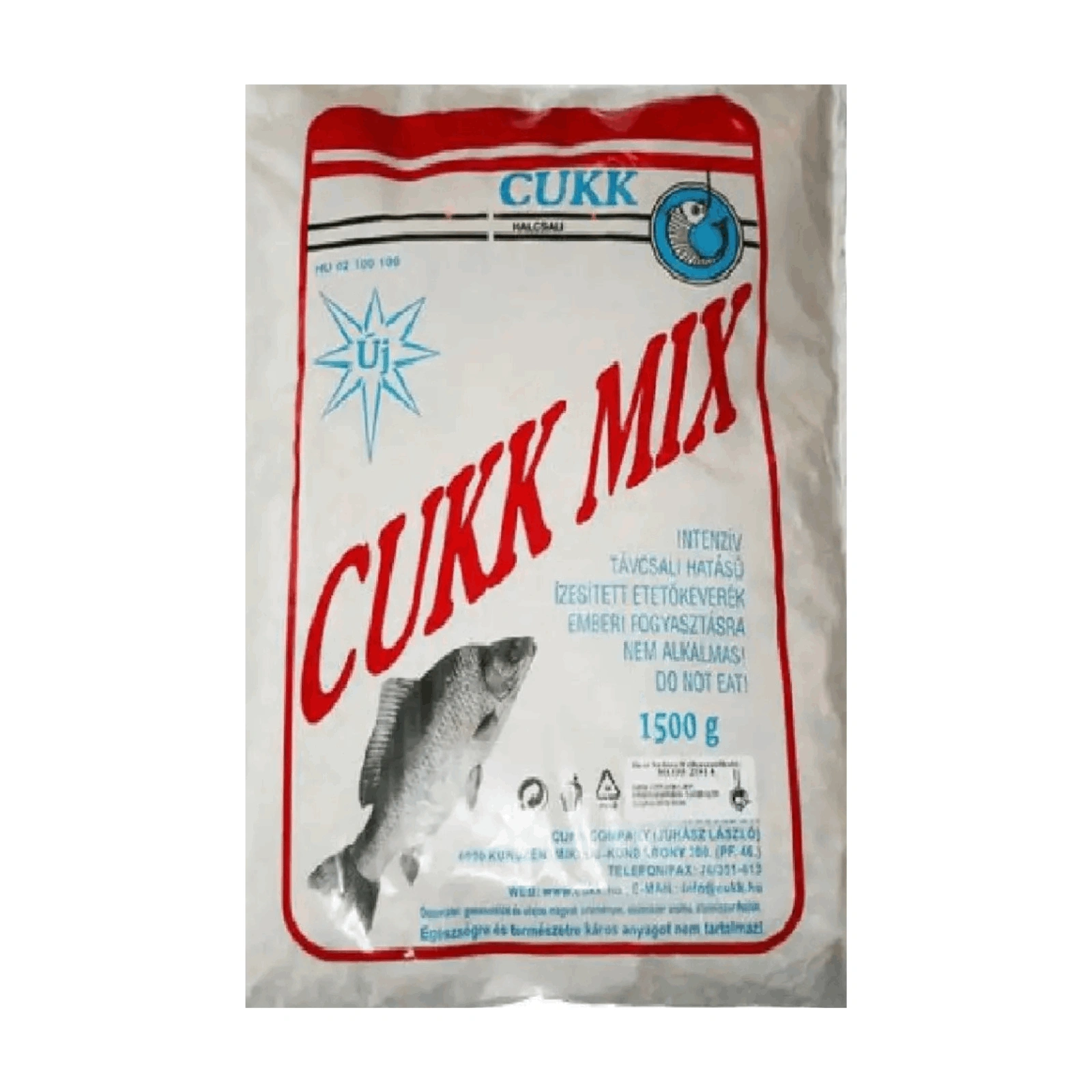 Nadă, Groundbait și Stick Mix - Nadă Cukk Mix Grunjoasă Natur 1.5kg