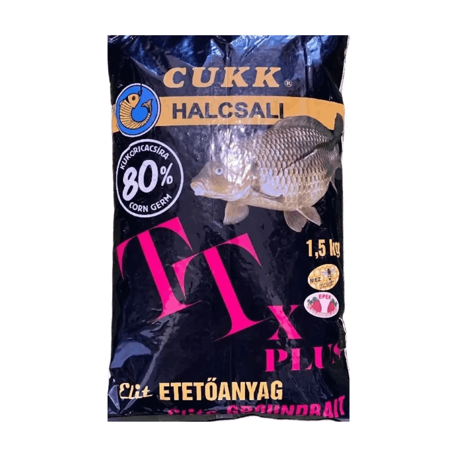 Nadă, Groundbait și Stick Mix - Nada Cukk TTX Plus Miere Capsuna 1.5kg