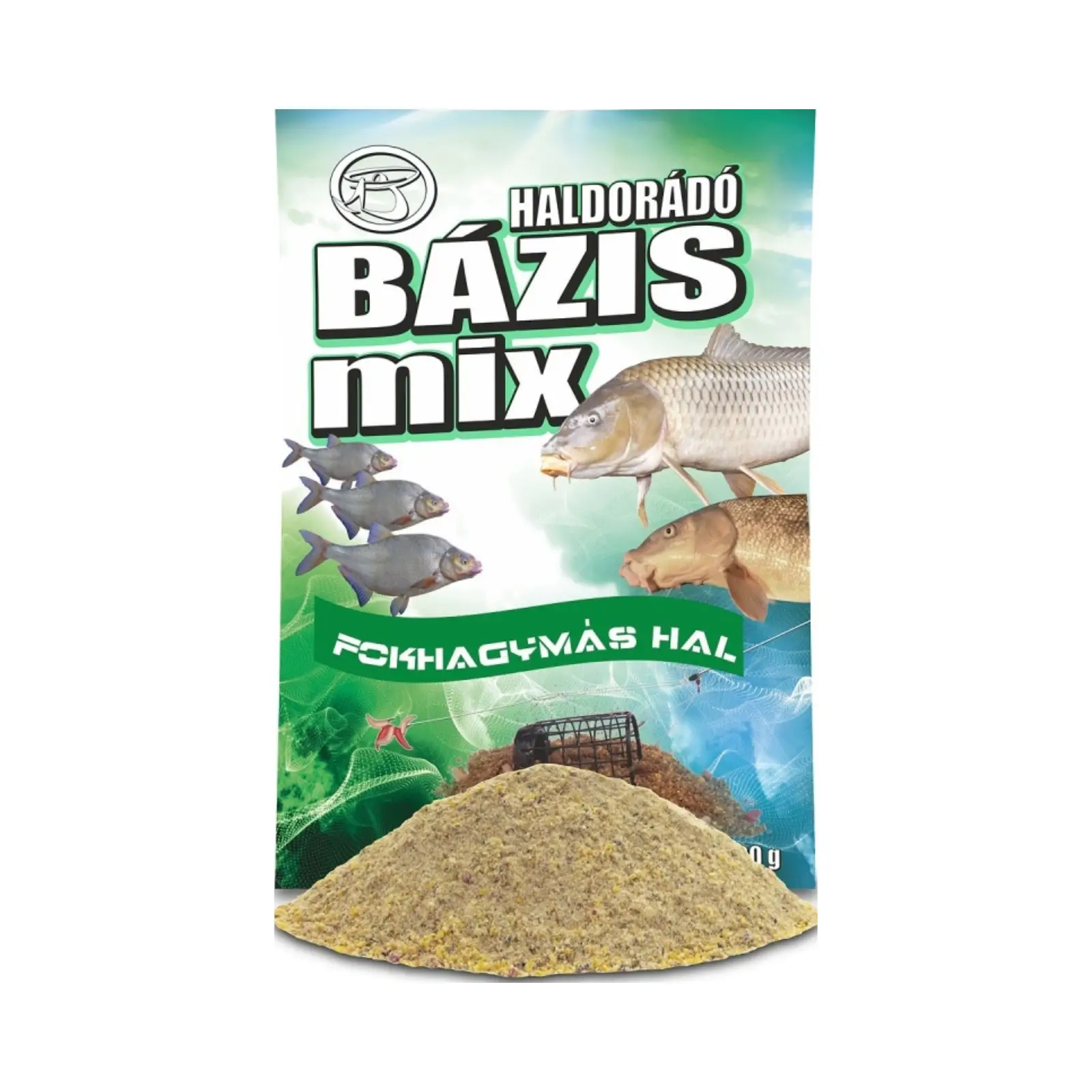 Nadă, Groundbait și Stick Mix - Nadă Haldorado Bázis Mix Usturoi Pește, 2.5kg