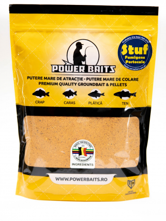 Nada Power Baits Stuf Fumigena Portocală 900g – Efect de Nor