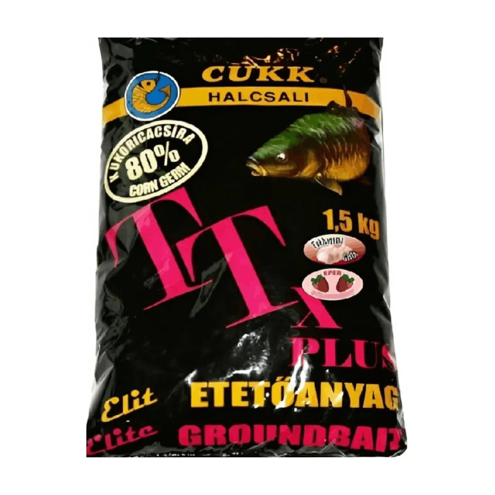 Nadă, Groundbait și Stick Mix - Nadă Cukk TTX Plus Usturoi și Căpșună 1.5kg