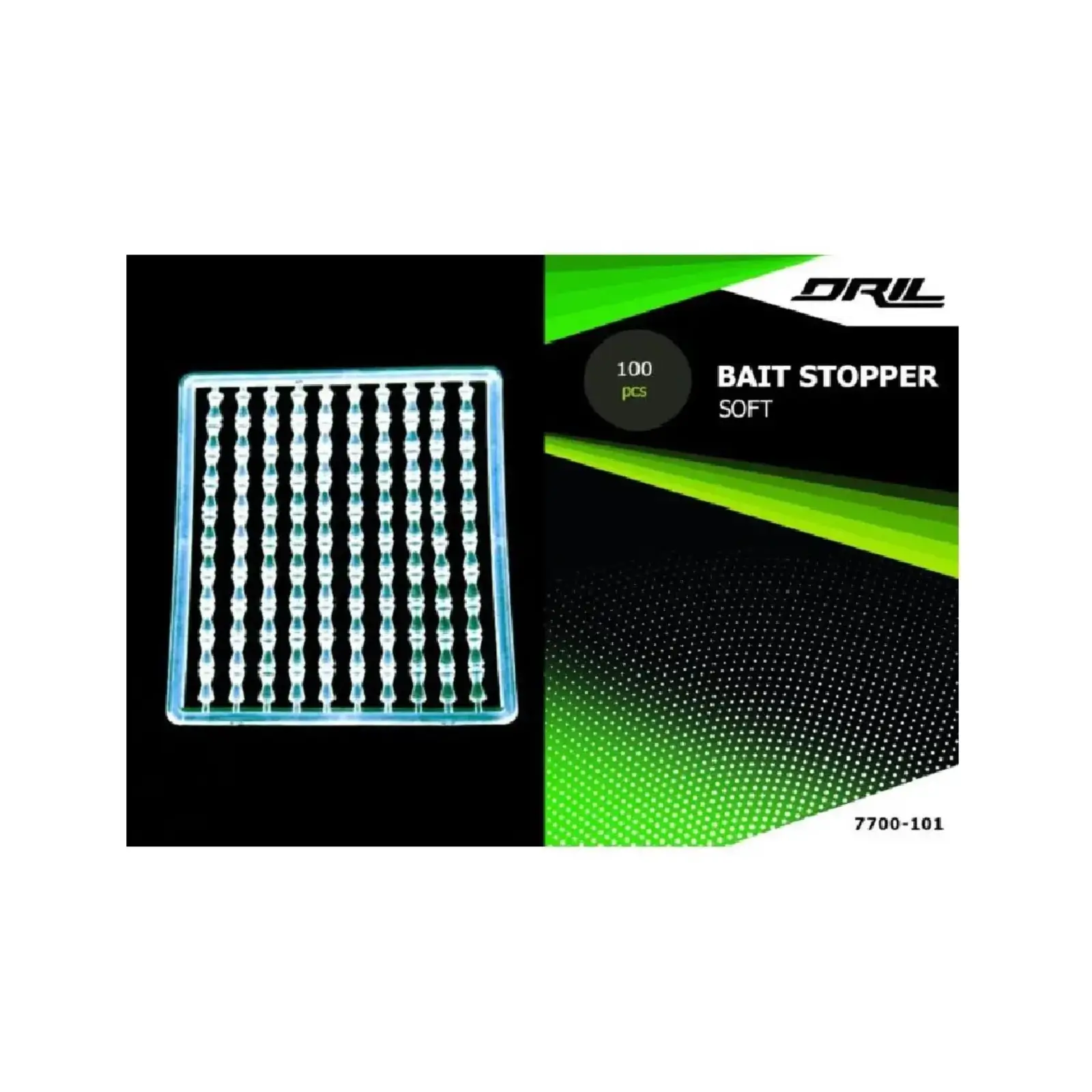 Dril Opritor din Silicon pentru Boilies 100buc/pac