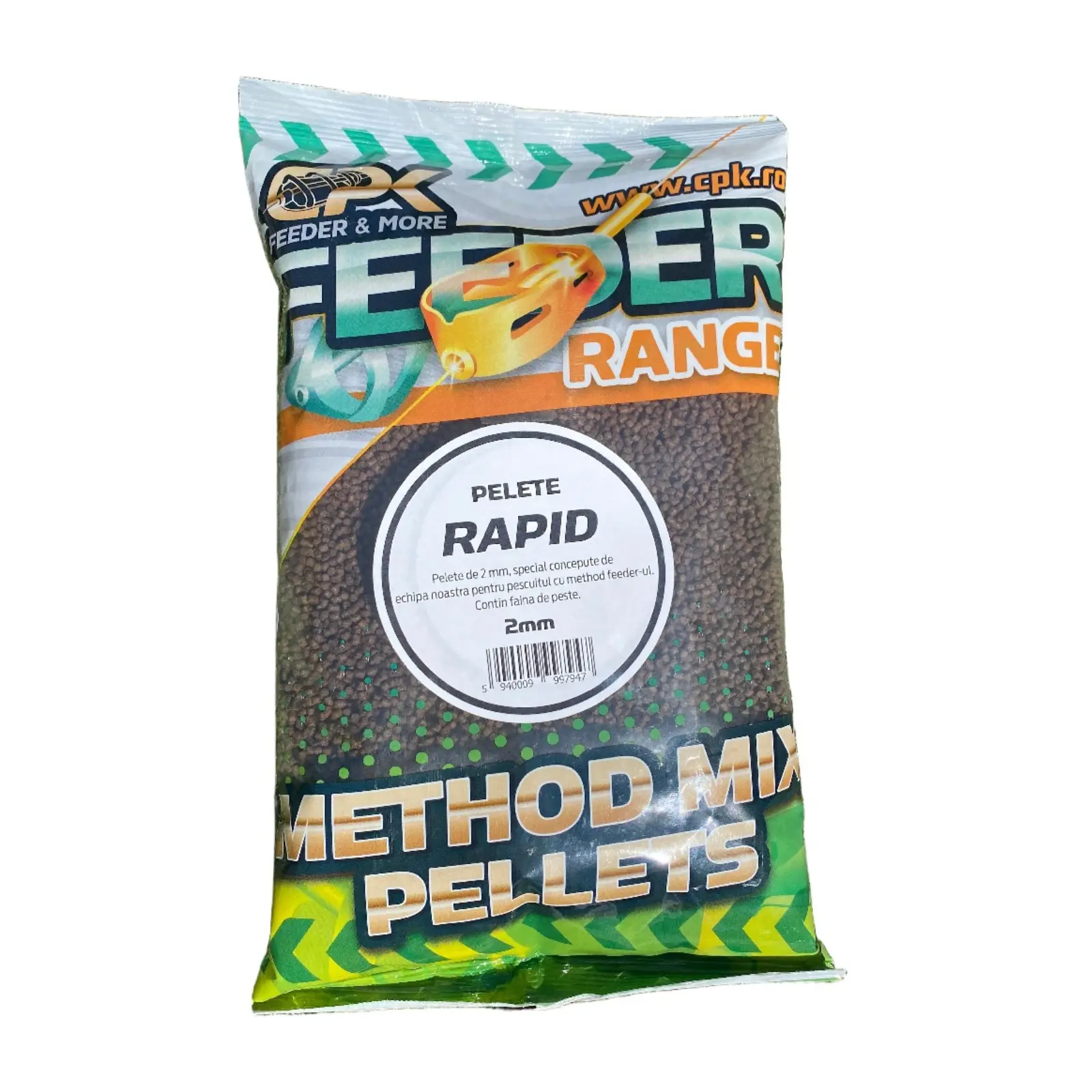 Pelete - Pelete CPK Feeder Rapid 2mm 800g