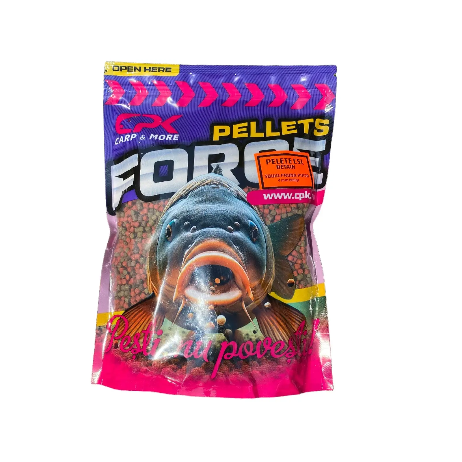 Pelete - Pelete CPK Force Prună și Piper 4mm 800g