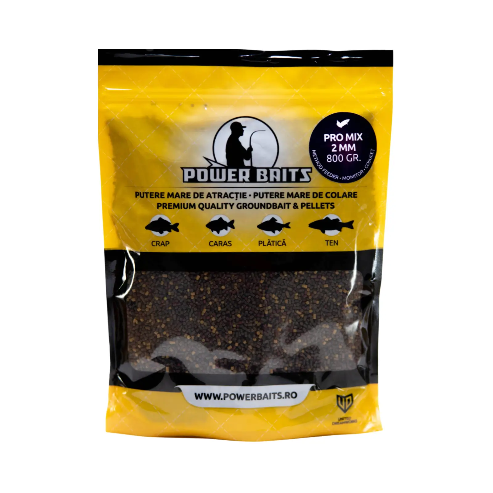 Pelete - Pelete Power Baits Pro Mix Pellets 2mm, 800g