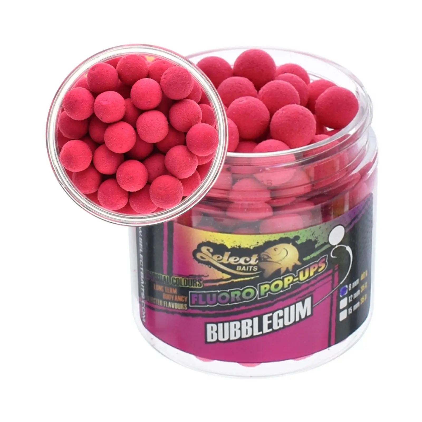 Pop-up Select Baits Bubblegum Roz 8mm, 40g