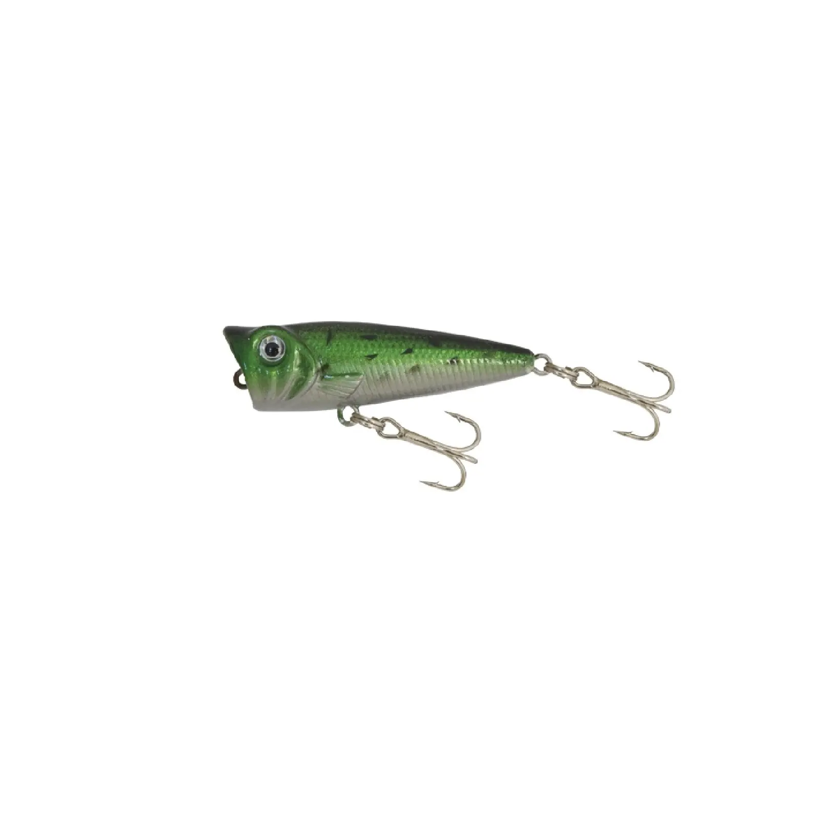 Voblere - Popper Kamasaki 5cm 4,5g Verde-Argintiu
