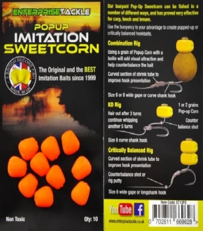 Momeli Artificiale - Porumb Artificial Enterprise Pop-Up Fluoro-Orange ET13FO
