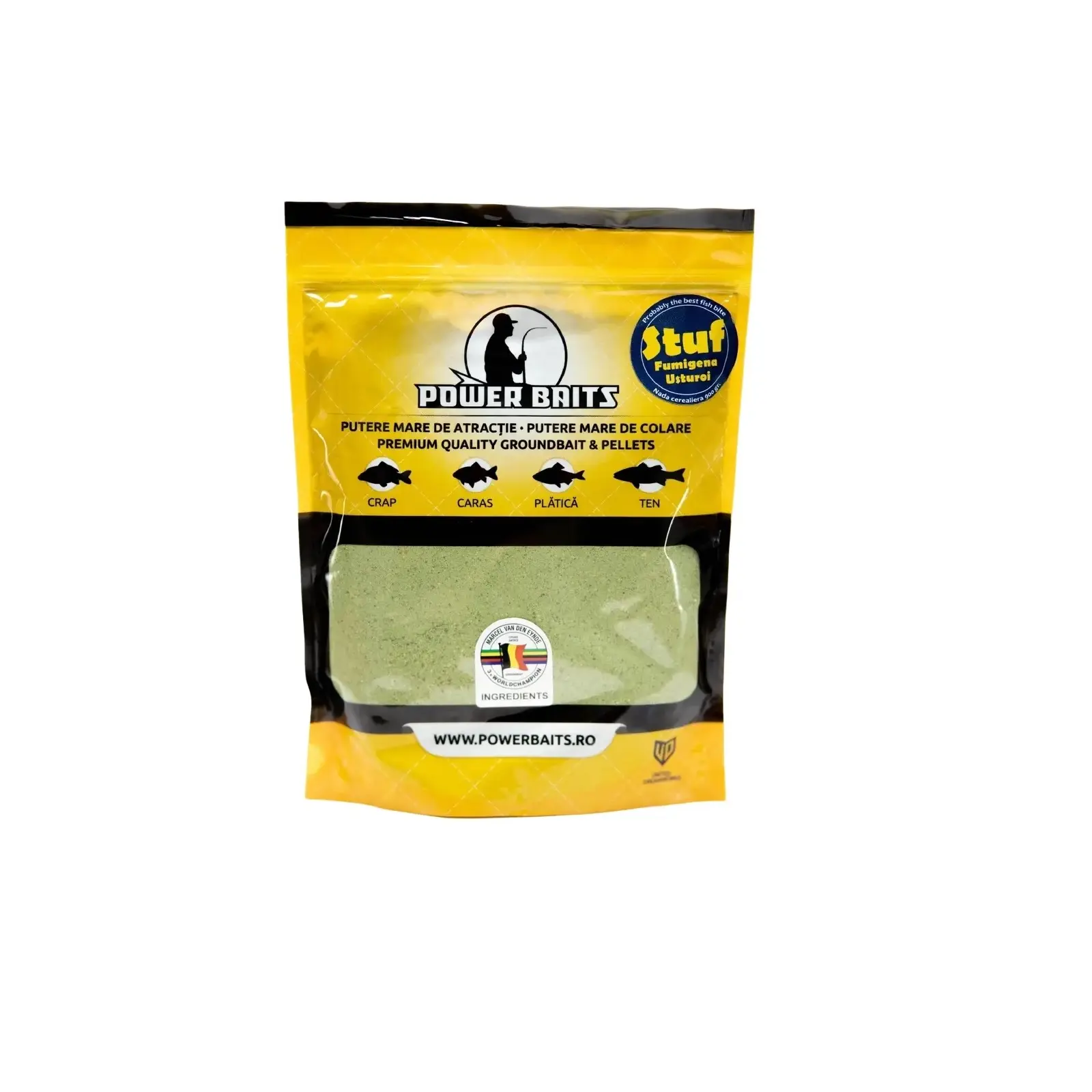 Nada-Crap-Caras - Nada Power Baits Fumigena Usturoi 900g – Atractie instant