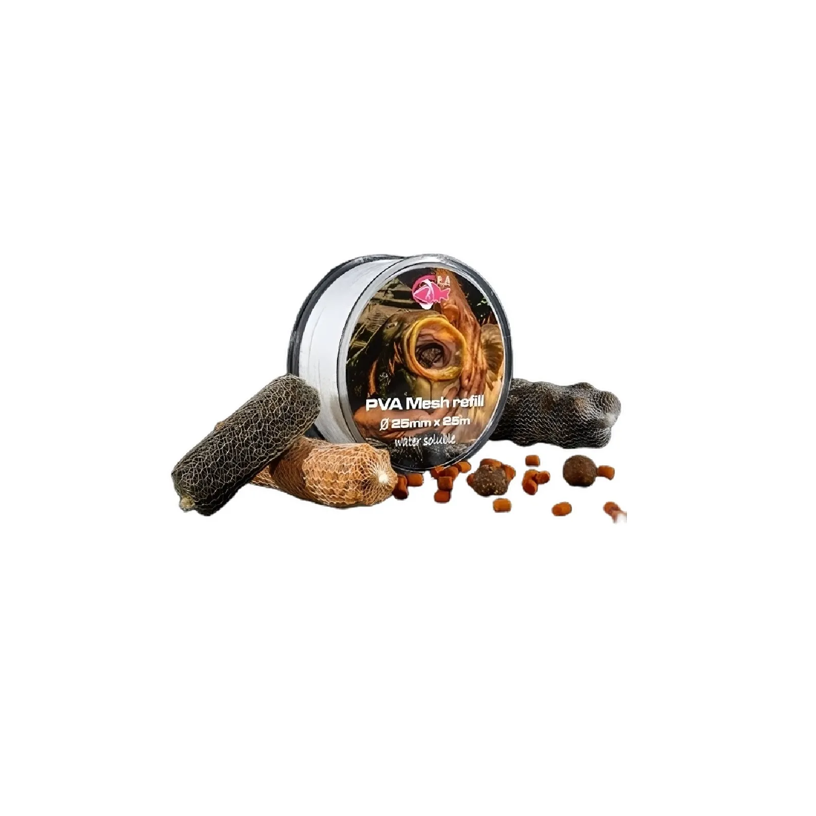 PESCUIT LA CRAP - Rezerva PVA Hydrospol Plasa Solubila 25mm / 25m