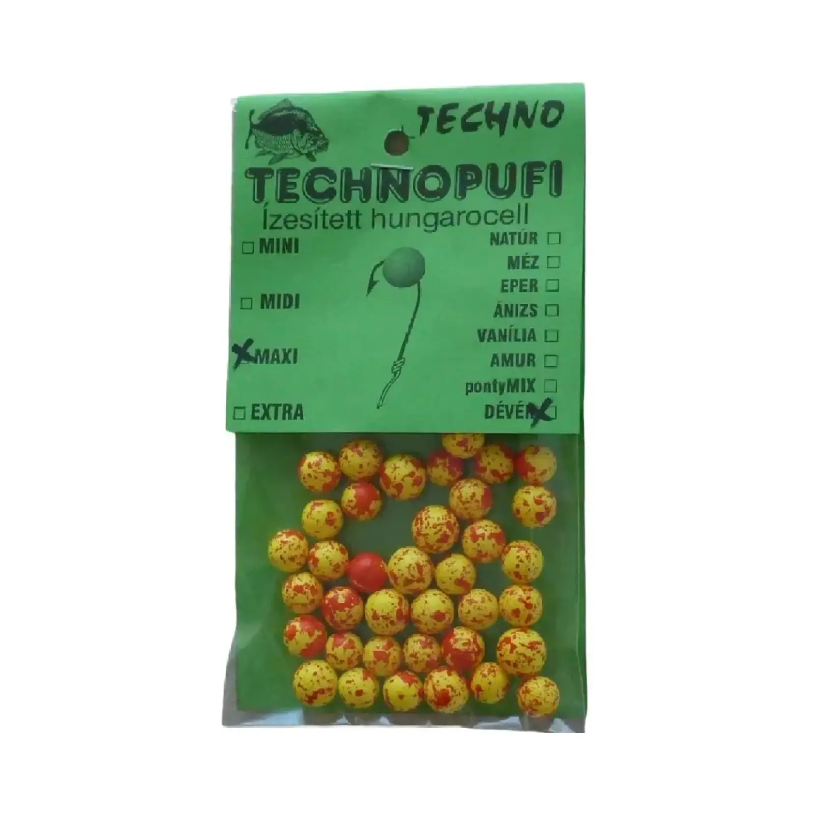 NADE-MOMELI - Techno Pufi Plătică Galben-Roșu 20ml