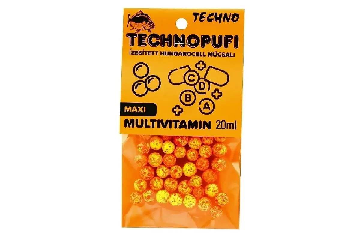 TechnoPufi Multivitamin Maxi Galben-Rosu