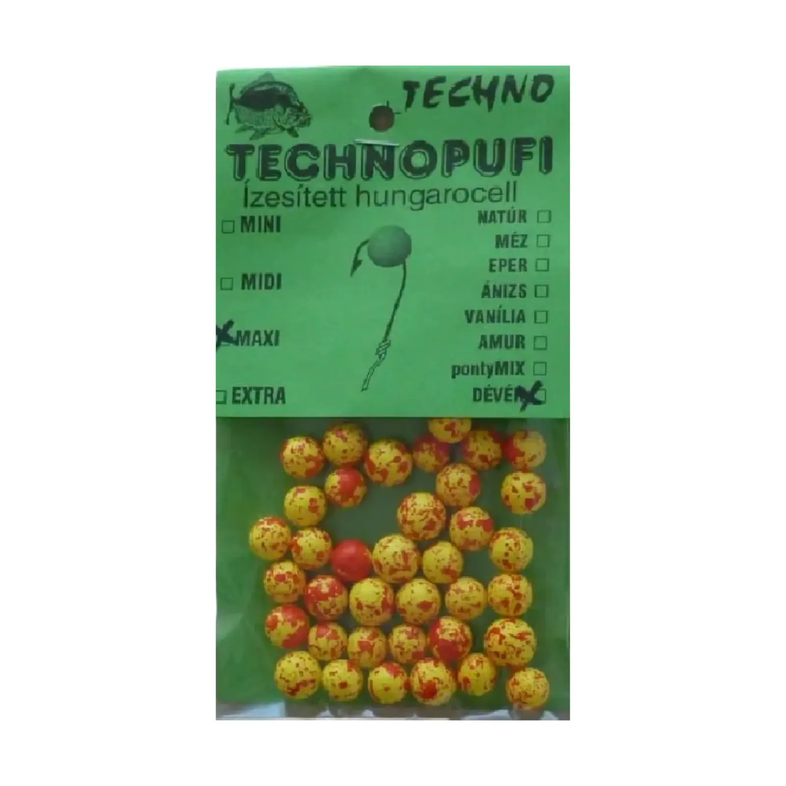 MOMELI EXPANDATE ȘI PUFULEȚI - TechnoPufi Platica Maxi Galben-Rosu