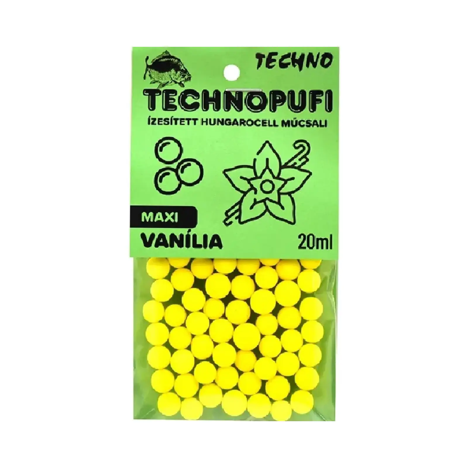 NADE-MOMELI - TechnoPufi Vanilie Maxi Galben