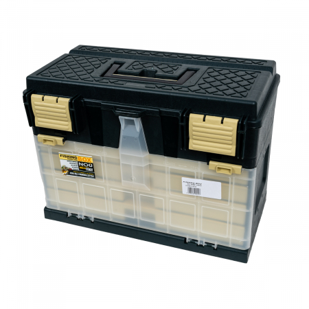 Valigete și Cutii - Valigeta ENERGO Fishing Box Work N Stroke Tip – spațioasă, rezistentă