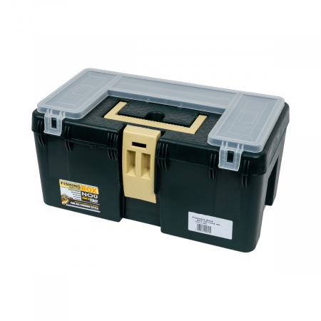 Valigete și Cutii - Valigeta Fishing Box De Lux Tip. 295 – Cutie pescuit, tava detasabila