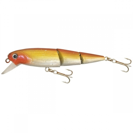 PESCUIT LA RAPITOR - Vobler Articulat 3 Joint – Culoare Oranj Perla, Plutitor