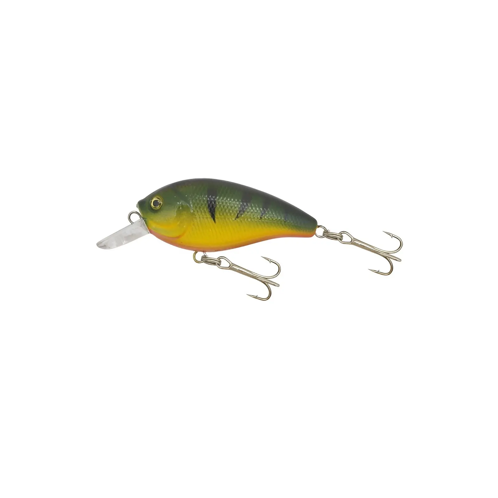 VOBLERE - Vobler Kamasaki Fat 6cm Plutitor — Spate Verde Închis / Abdomen Galben