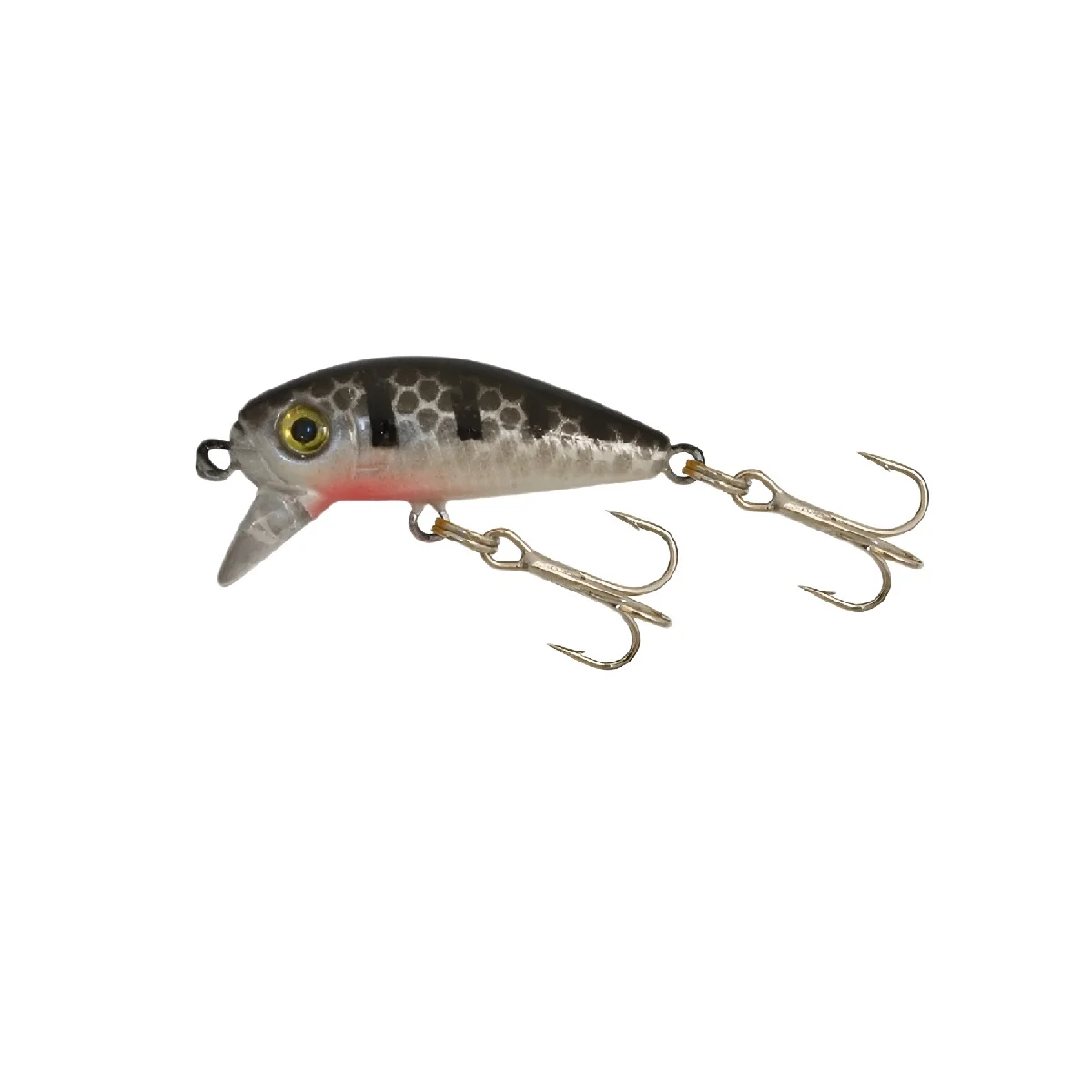 Voblere - Vobler Kamasaki Perch I 3cm 3g Plutitor – Negru/Alb