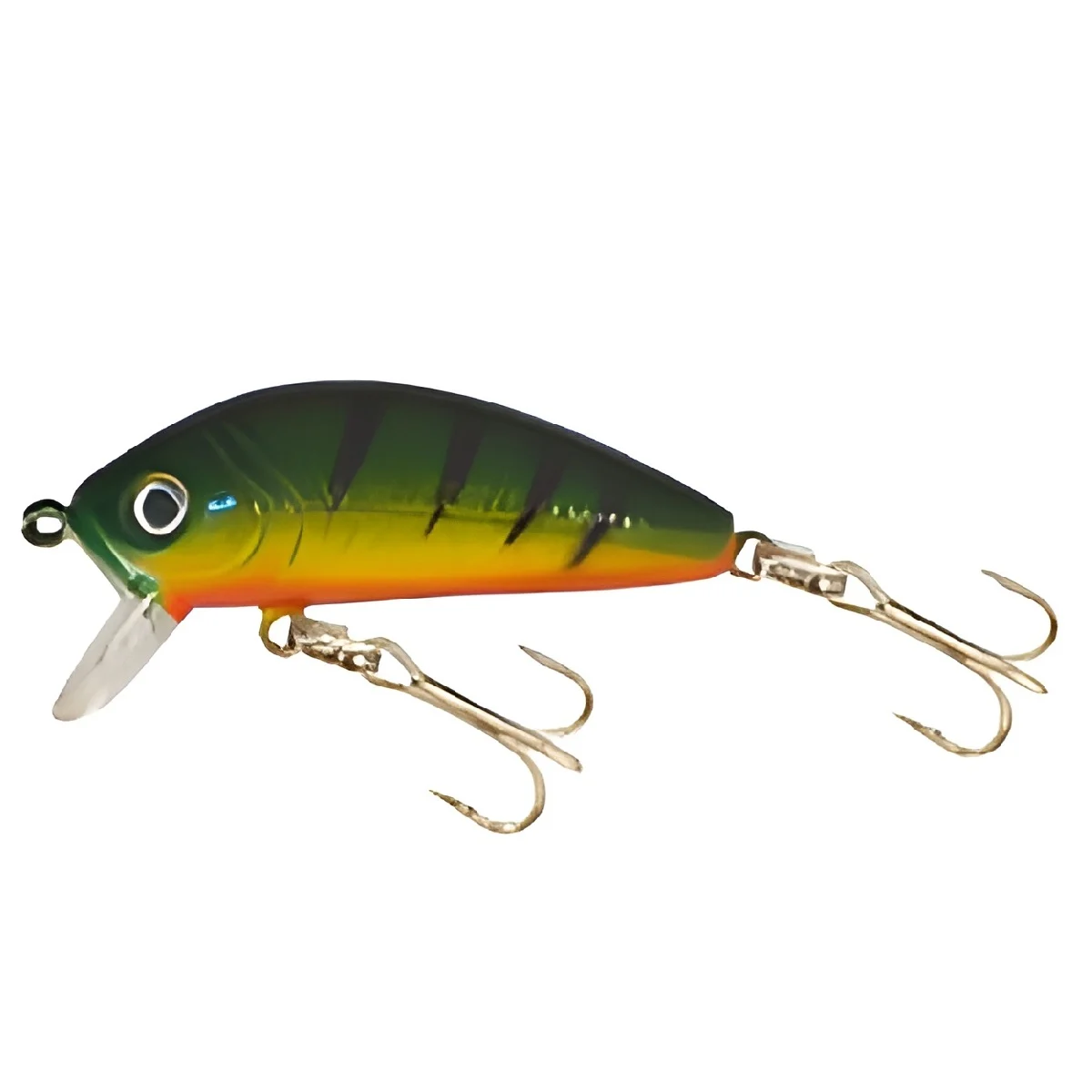 Voblere - Vobler Plutitor Kamasaki Perch II 4,5cm 5,5g – Verde/Portocaliu