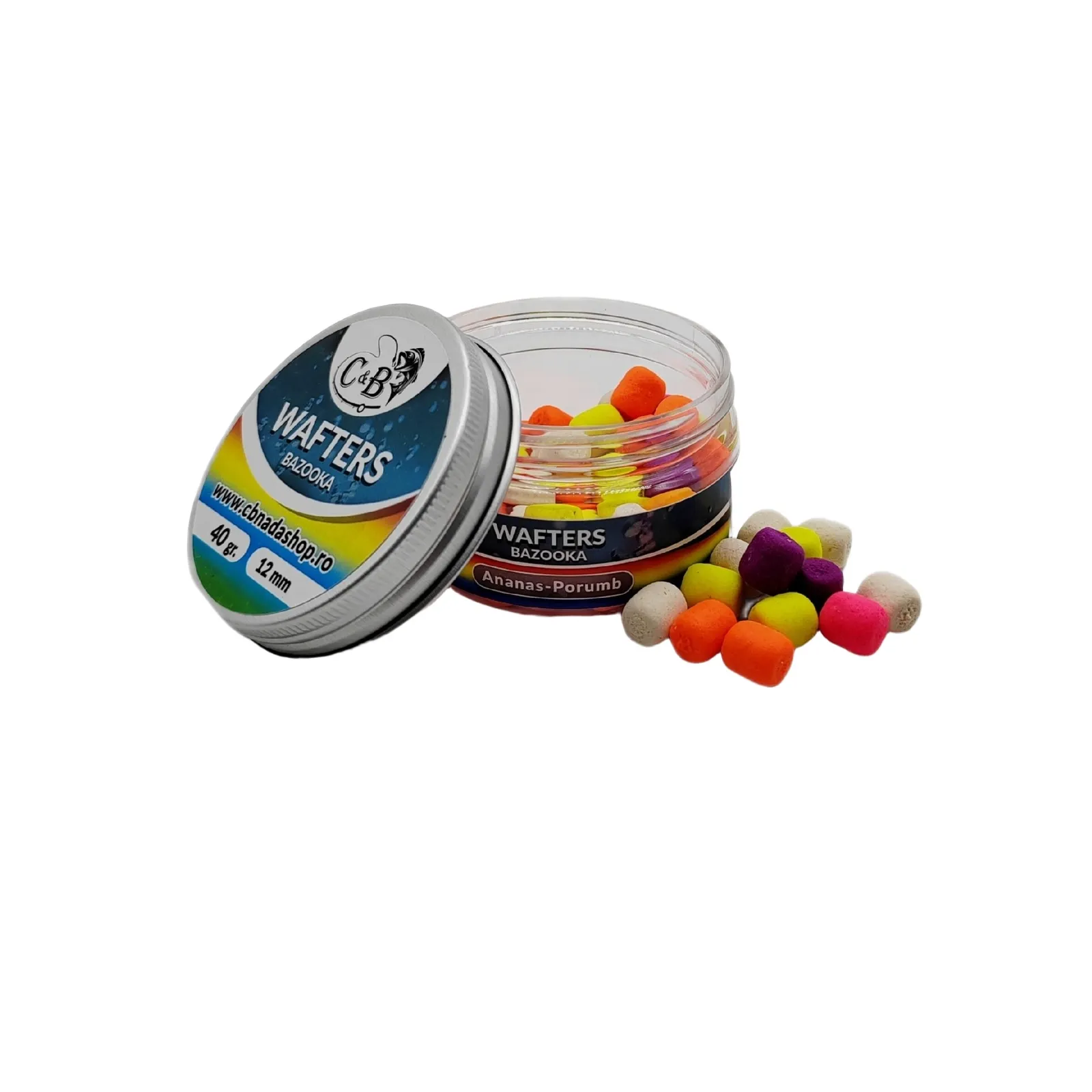 Momeli De Carlig - Wafters C&B Bazooka Ananas-Porumb 12mm 40 Gr.