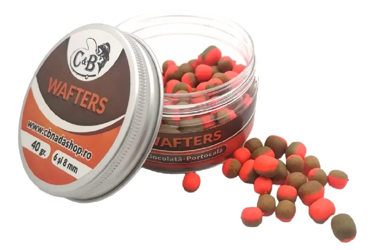 MOMELI DE CÂRLIG - Wafters C&B Ciocolata Portocala 6-8mm 40 Gr.