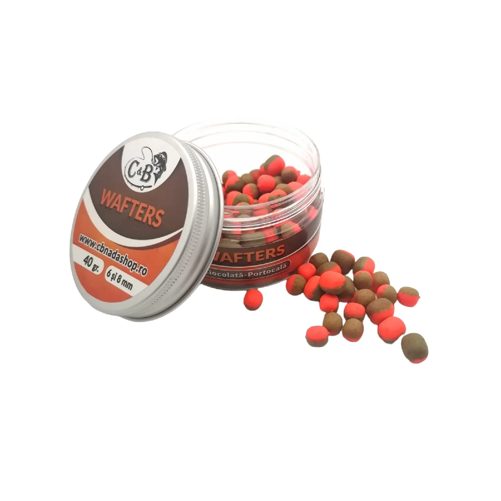 Momeli De Carlig - Wafters C&B Ciocolata -Portocala 6-8mm 40 Gr.