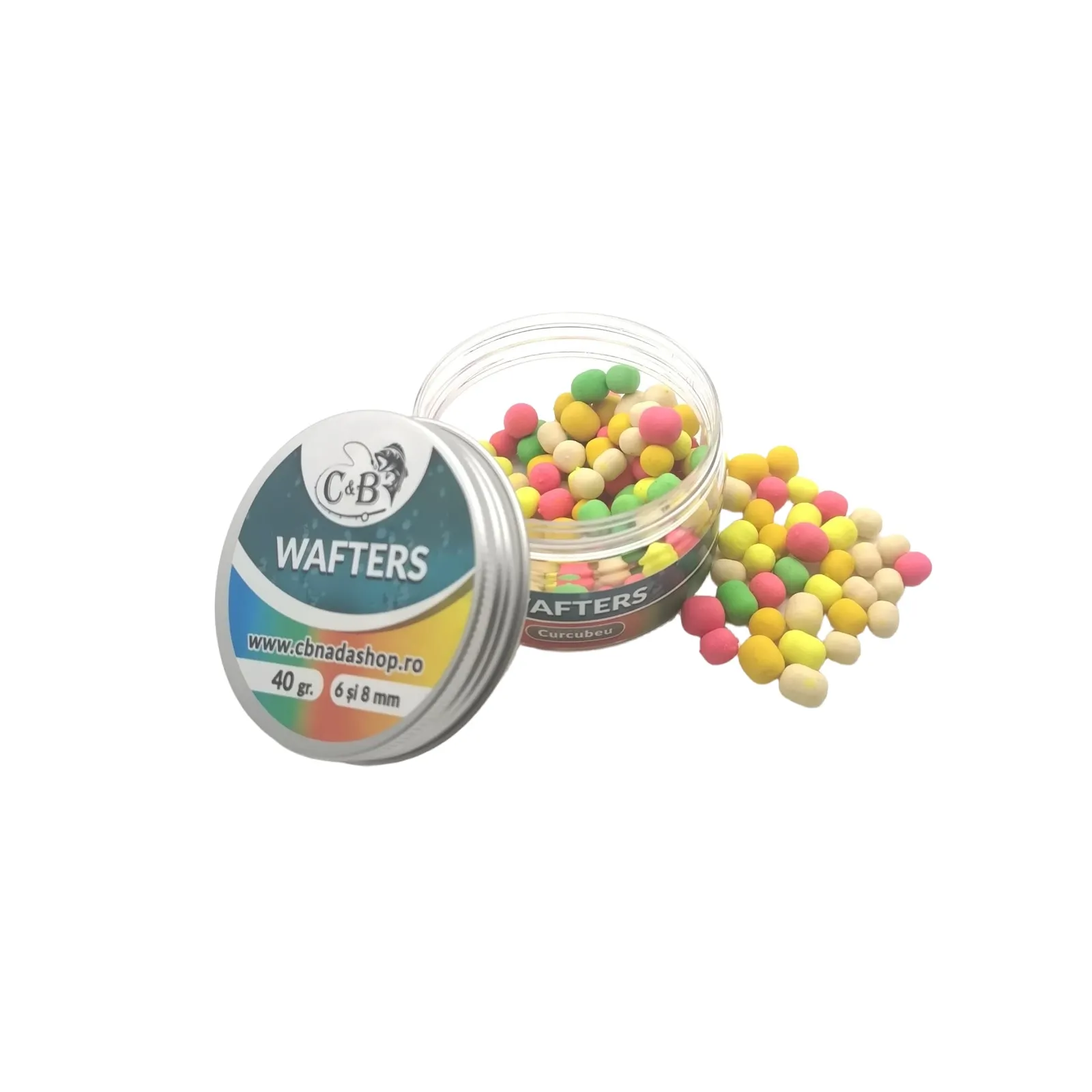 Momeli De Carlig - Wafters C&B Curcubeu 6/8mm 40 Gr.