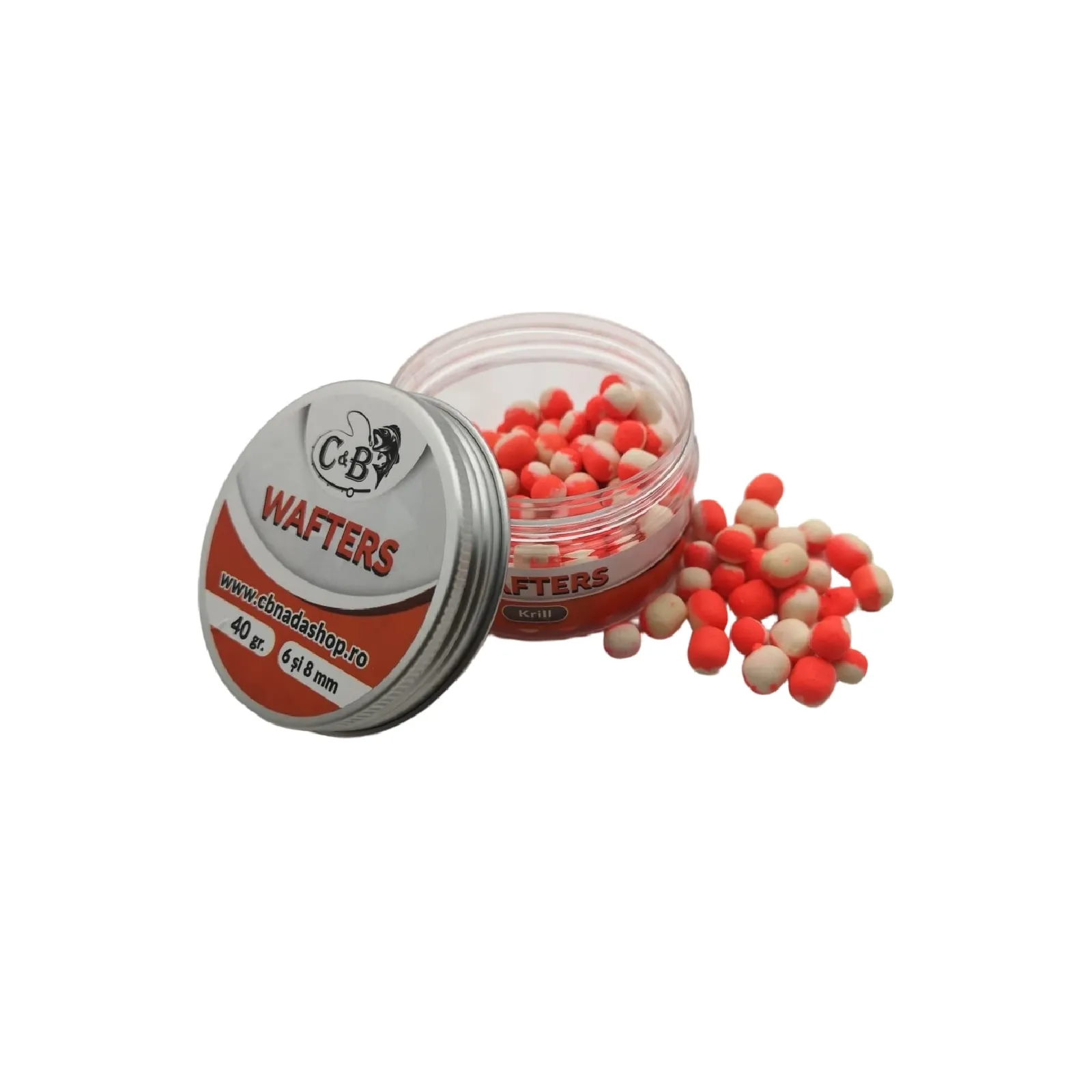 Momeli De Carlig - Wafters C&B Krill 6/8mm 40 Gr.
