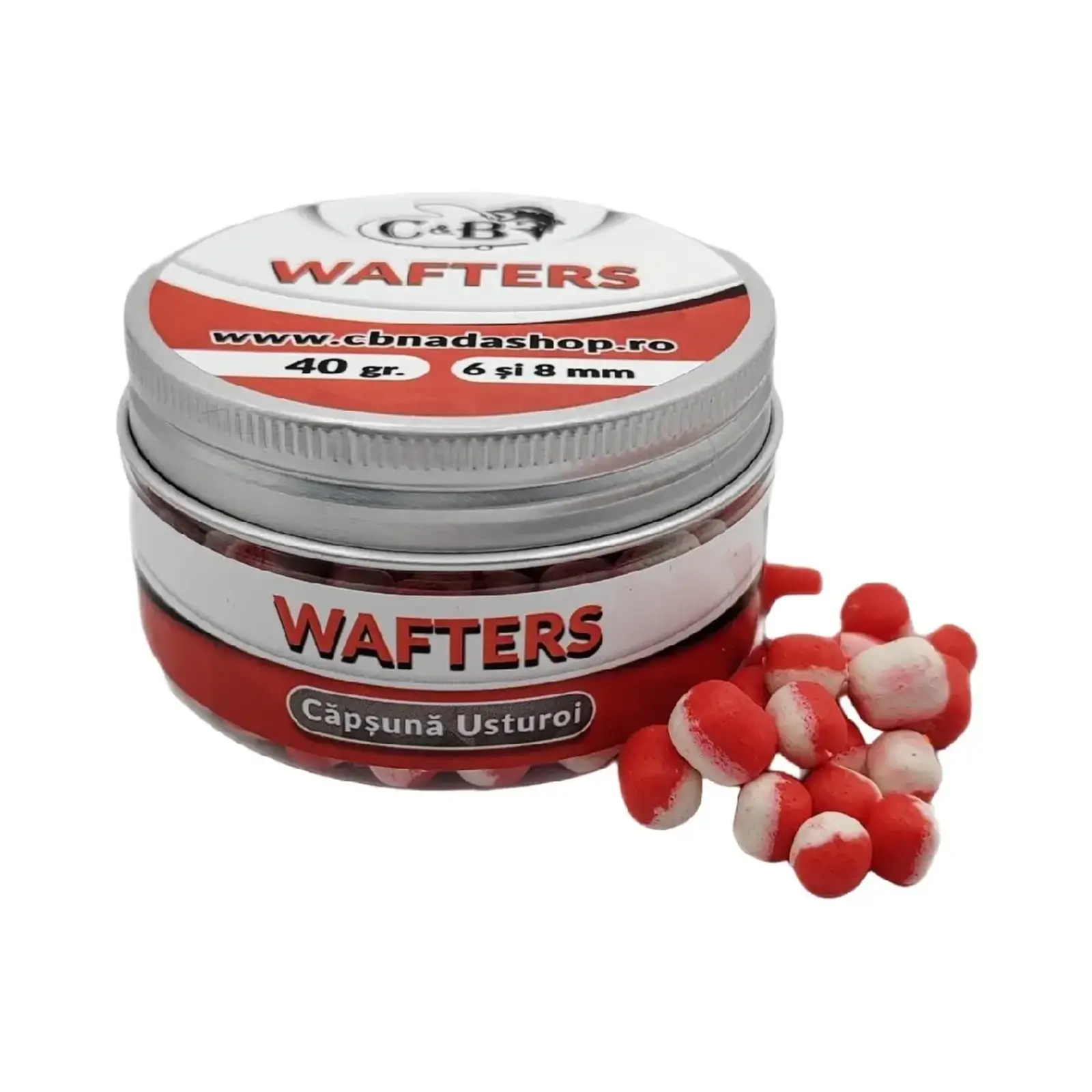 Wafters C&B Squid Căpșună 11mm 35g
