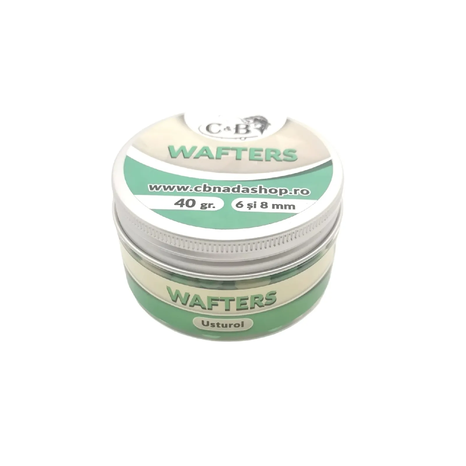 Wafters C&B Usturoi Bicolor Verde-Alb 6/8mm 40g [1]