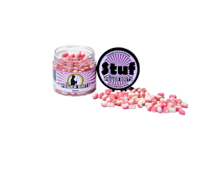 Wafters Power Baits Bicolor Stuf and Bubblegum 6mm