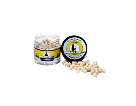 Wafters Power Baits Coconut and Caramel 6-8mm