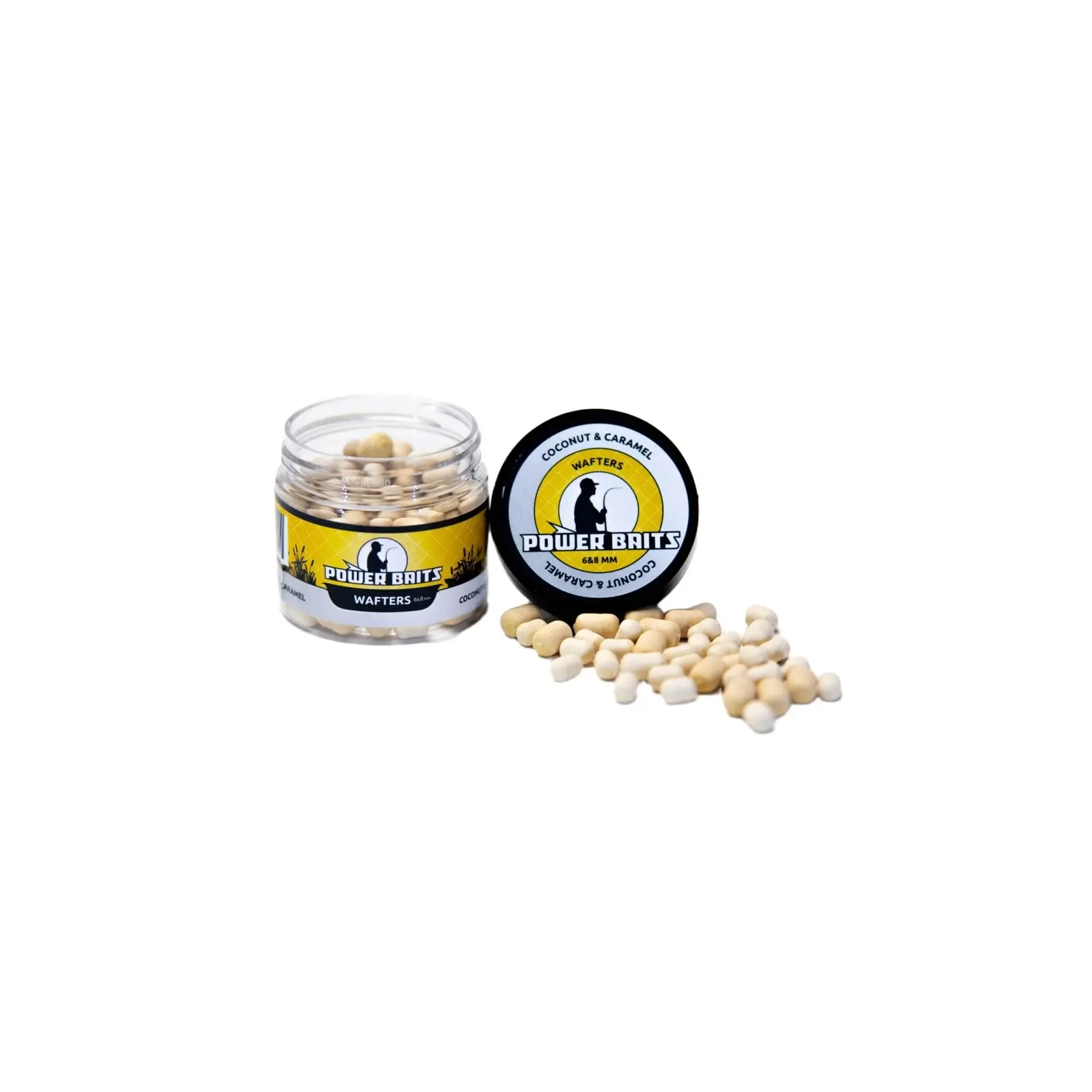 Momeli De Carlig - Wafters Power Baits Cocos si Caramel 6-8mm