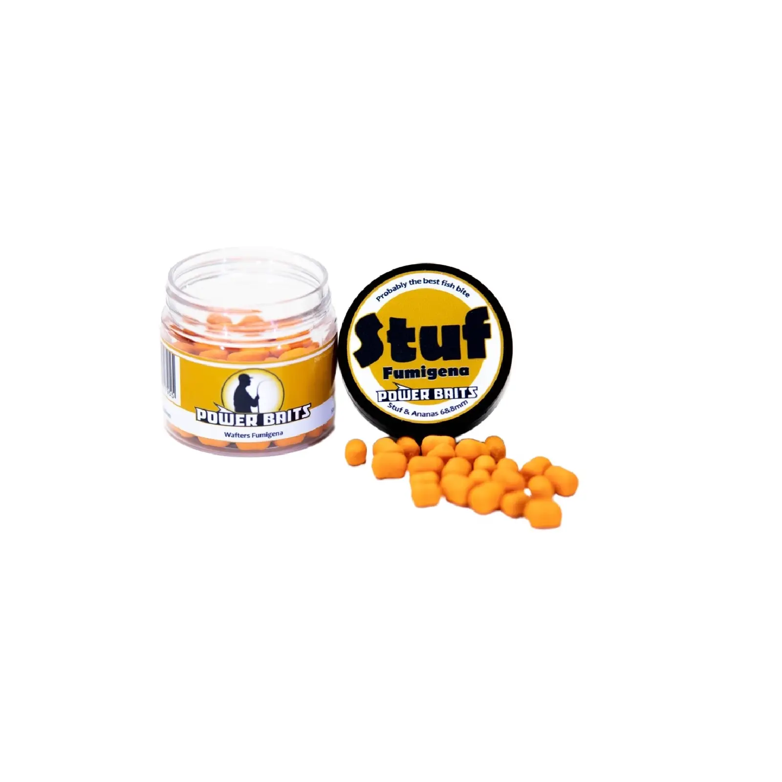 Momeli De Carlig - Wafters Power Baits Fumigena Stuf si Ananas 6-8mm