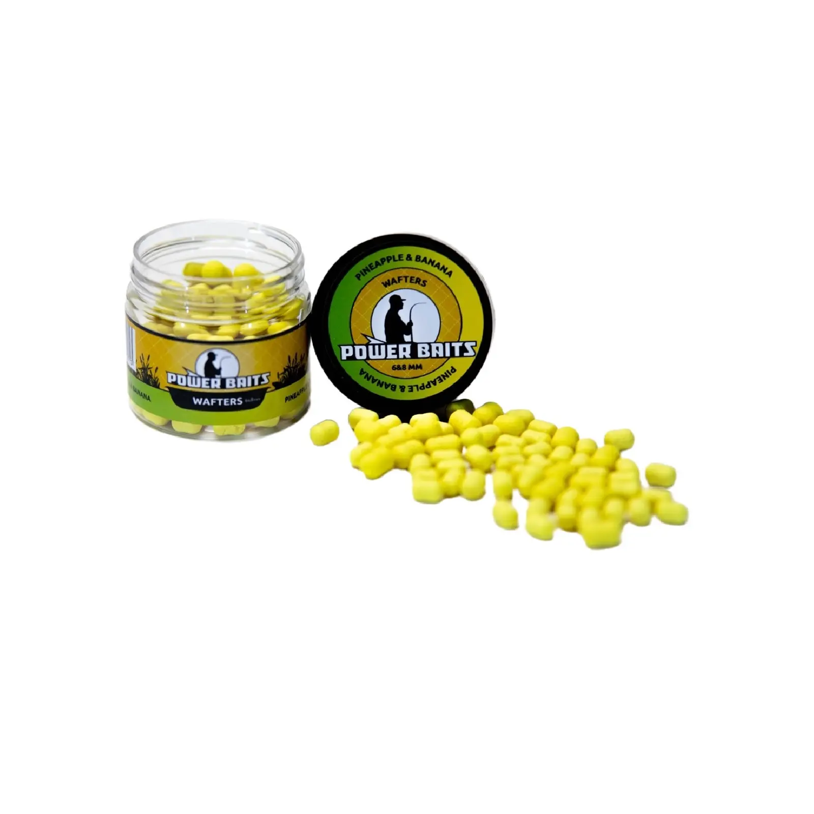 Momeli De Carlig - Wafters Power Baits Pineapple and Banana 6-8mm