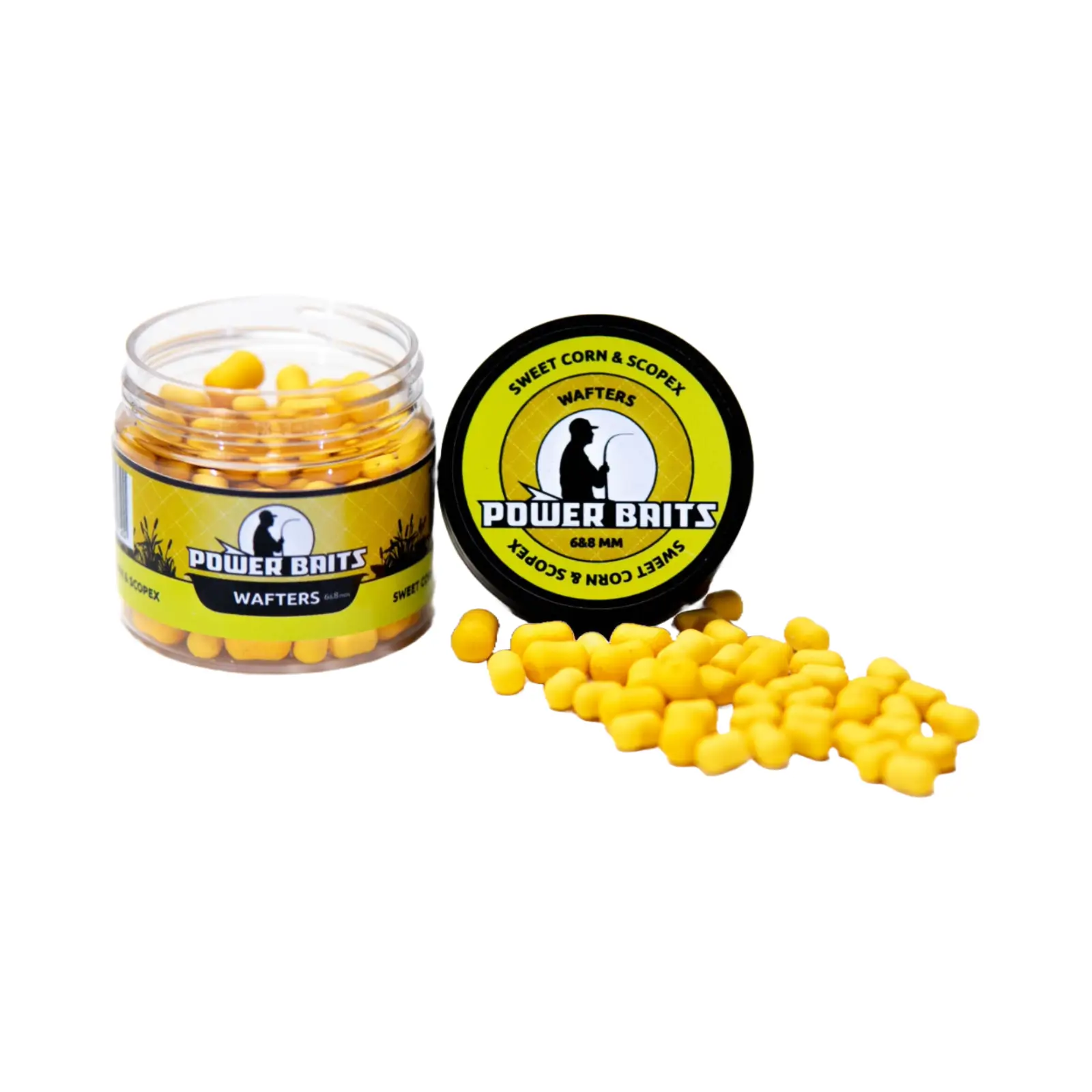 Wafters, Pop-up - Wafters Power Baits Sweet Corn & Scopex 6-8mm Portocaliu