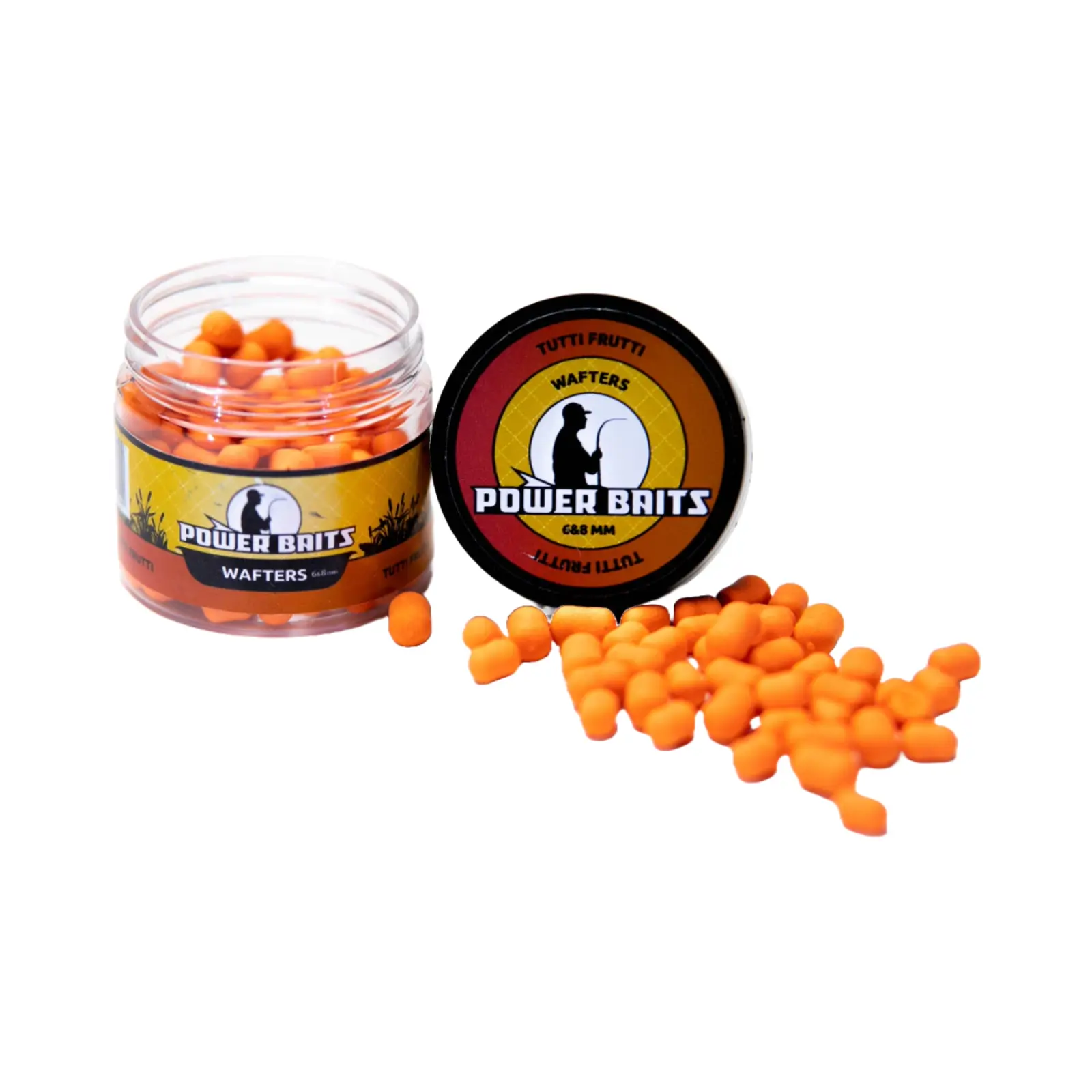 Wafters, Pop-up - Wafters Power Baits Tutti Frutti 6-8mm Portocaliu
