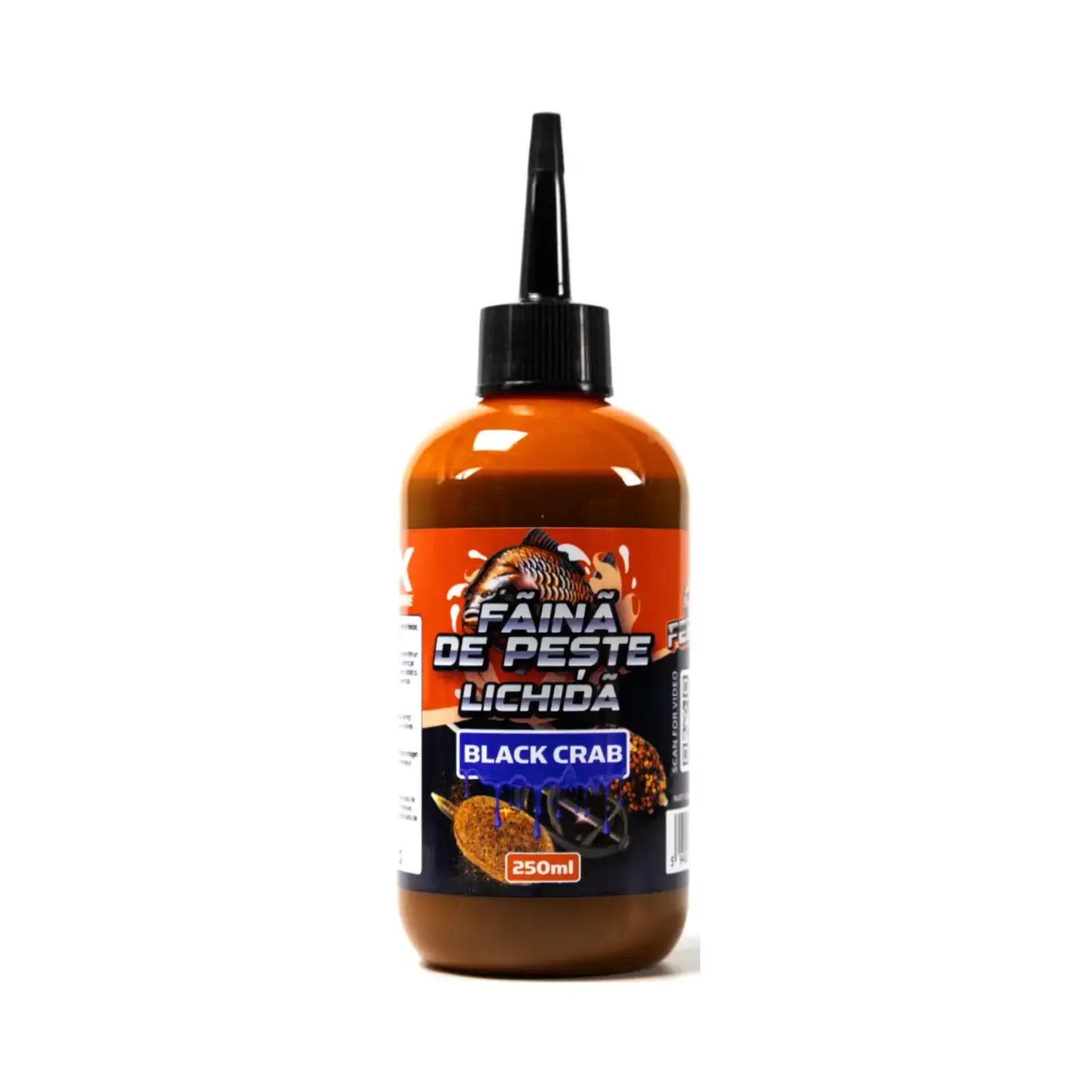 ADITIV LIQUID METHOD FEEDER PE BAZA DE PESTE CPK 250ml Black Crab